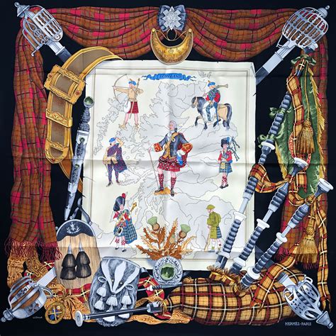 foulard scotland hermes|hermes scarf catalogue.